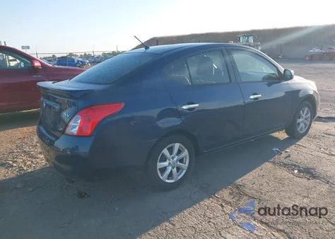 2014 Nissan Versa 1.6 Sv z USA, uszkodzony, nr VIN 3N1CN7AP7EL843404